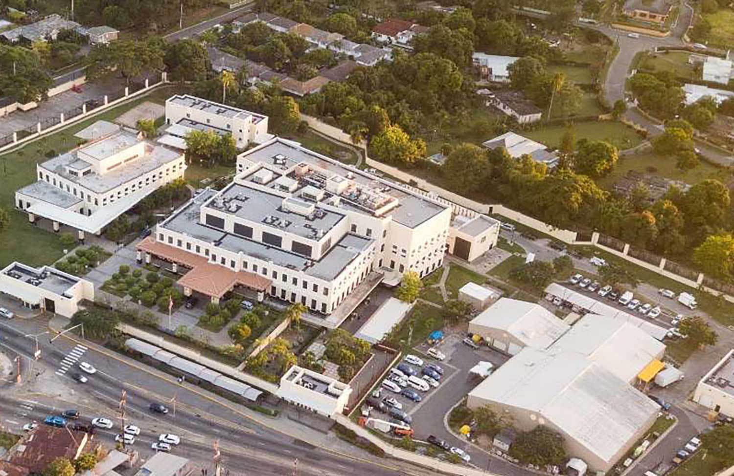 U.S. Embassy in Jamaica, PV Systems Bridging Design